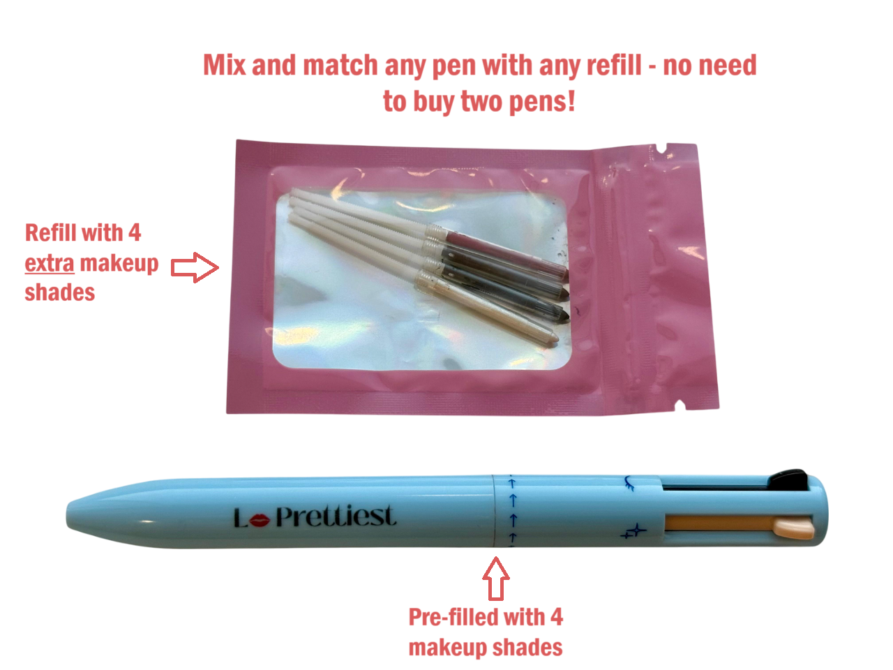La Prettiest Kit (Makeup Pen + Refill)